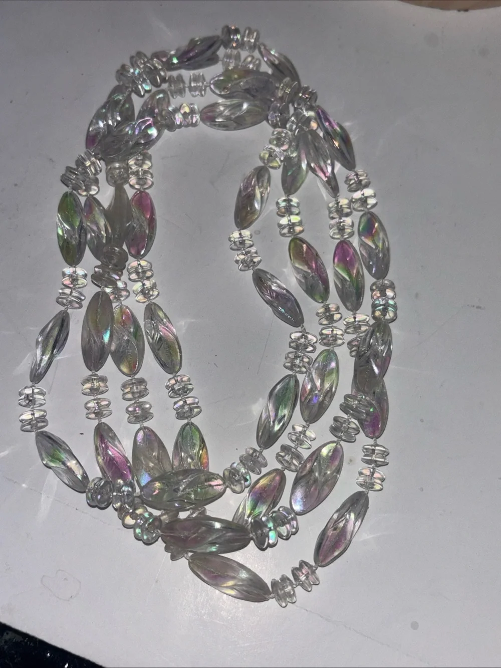 1986 Avon Rainbow Reflections Necklace 60